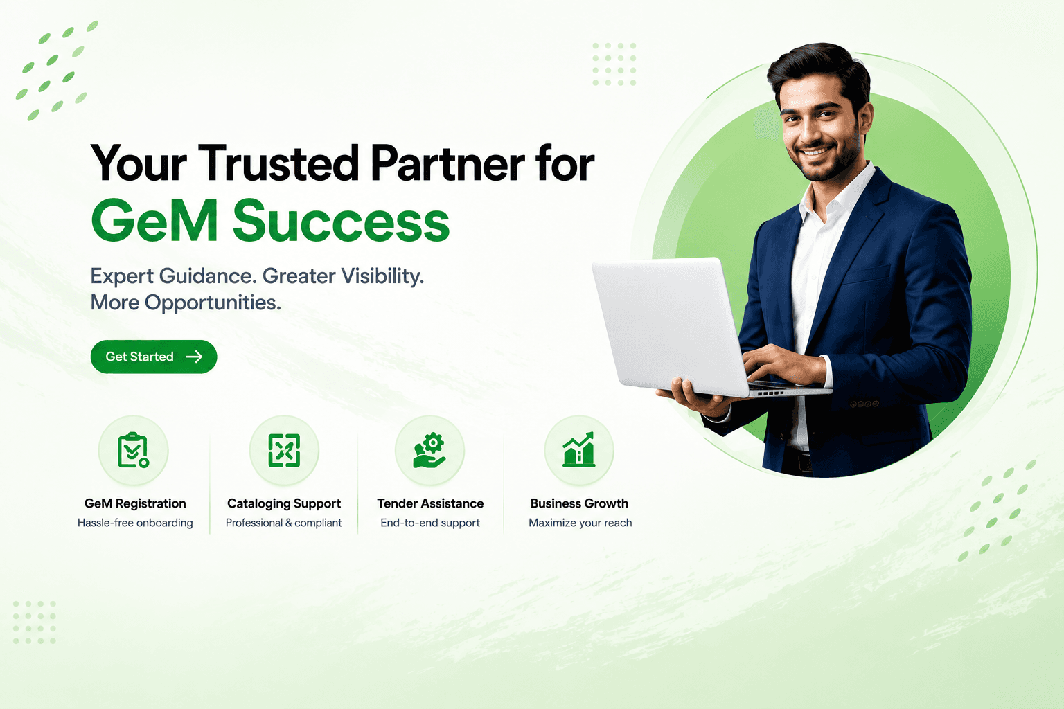 Connecting Indian businesses with government procurement opportunities.
